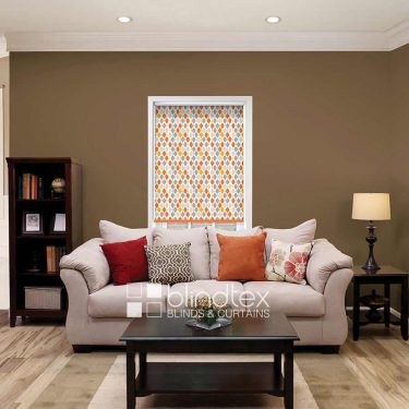 BeeHouse Tangerine Roller Blind BeeHouse Tangerine Roller Blind